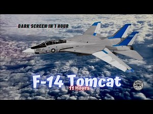 F-14 Tomcat ⨀ The Sound of an F-14 in Flight ⨀ 11 Hours