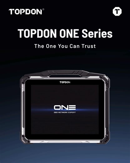 Get ready for the next evolution in automotive diagnostics. The TOPDON ONE Series is built for professionals and trusted by experts. The One You Can Trust. #topdon #topdonone | Topdon