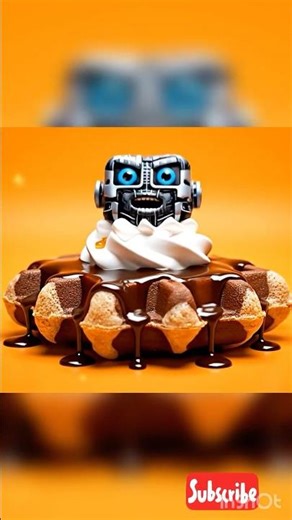 I Am Wafflenator! Watch a Waffle Robot Transform into Chocolate-Vanilla Heaven! 🍫🥞