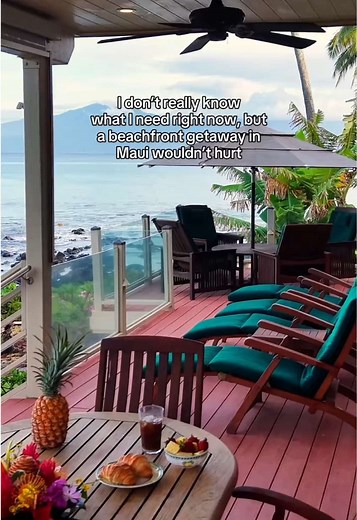 Beachfront Villa Getaway in Maui, Hawaii