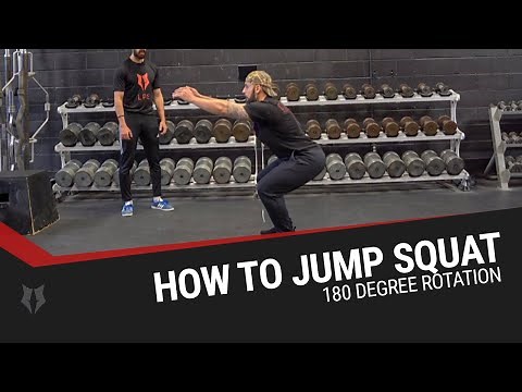 How to Jump Squat 180 Degree Rotation