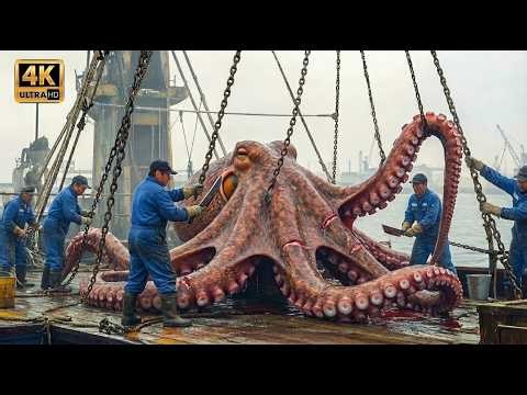 The Giant Octopus Catch That Shocked the Entire Crew