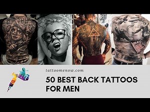 50 Best Back Tattoos for men