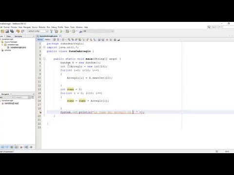 Suma De Elementos de un Arreglo