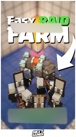 NextGamer on Instagram: "🌟 Ultimate Minecraft Raid Farm With High Efficiency and AFK Friendly Design 🔥 🌟 🌟✨ Design a smart raid farm with controlled spawning, fast kill chambers, and simple collection systems. Ideal for long term survival and hardcore gameplay, this build offers powerful rewards, easy farming, and consistent results. ⚙️💡 #MinecraftBuilds #RaidFarm #EmeraldFarm #AdvancedSurvival #MinecraftInspiration"