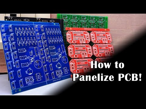 How to Panelize PCB! | 40+ PCB for just $2 | JLCPCB