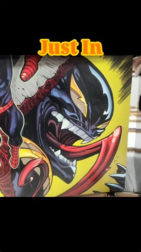 Erick D on Instagram: "Justice is blind, but the drip is undeniable. Keeping the sins of Hell’s Kitchen and the symbiote's spiral under lock and key. New storage day hits different. #comic #daredevil #spiderman #shortbox"