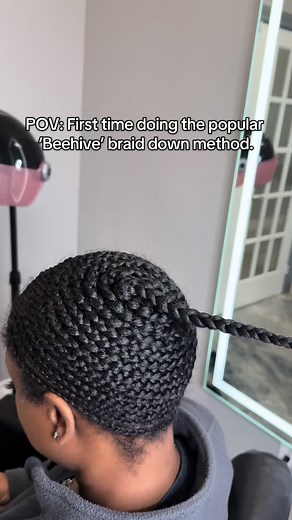 Traditional Sew-In Tutorial Using Beehive Braid Method