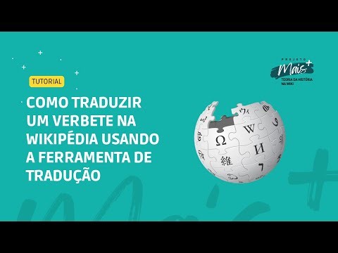 Como traduzir um verbete na Wikipédia usando a ferramenta de tradução