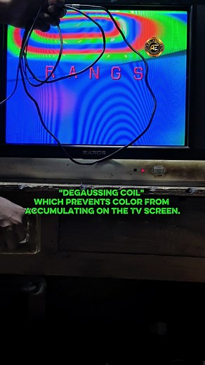 "Degaussing coil" which prevents color from accumulating on the TV screen. #alaminelectronicslab #short #tips #repair #reelsfbシ #training #tranding #tutor #LedTV #viralvideochallenge | Alamin Elc