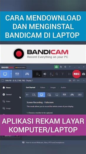 How to Download and Install Bandicam on a Laptop | Computer Screen Recording App | Free