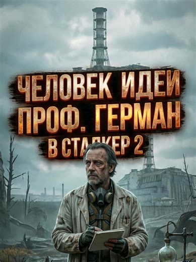 Странности профессора Германа в игре Сталкер 2 #игры #сталкер2