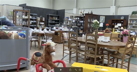 Thomasville church turns gym into thrift store to keep doors open