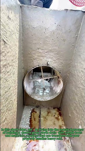 DIY Rainwater Management: How to Build a Double Grate Storm Drain for Your Home