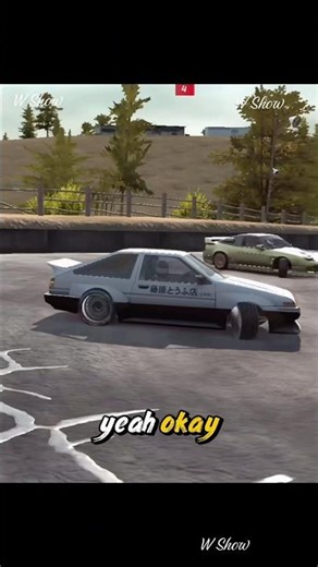 Takumi Fujiwara AE86 Drift Gameplay Initial D #gameplay #gaming #drift #drifting #jdm #ae86
