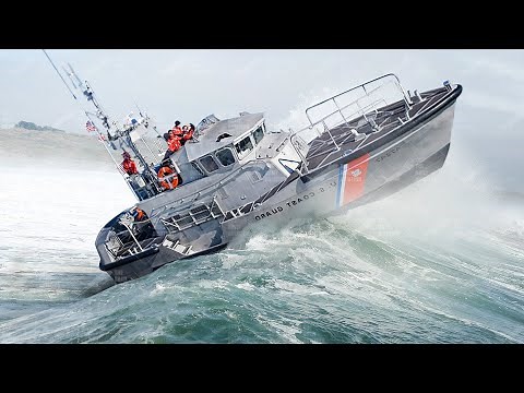US Coast Guard Boat Goes Vertical During Fight With Extreme Waves