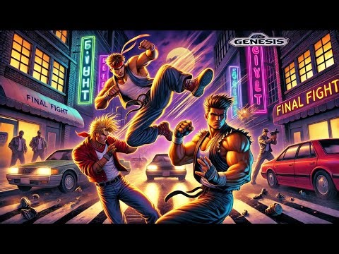 Final Fight - Sega Genesis (Gameplay)