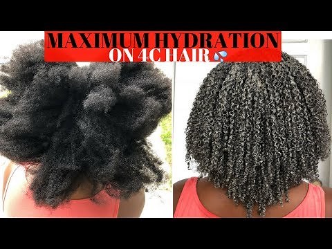Healthy Journey Series | Maximum Hydration Method on Type 4 Hair