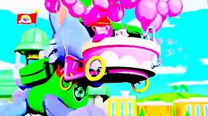 PAW Patrol Pups Save a Parade Clip #2 Marshalls Crazy Bathtub Balloon Ride