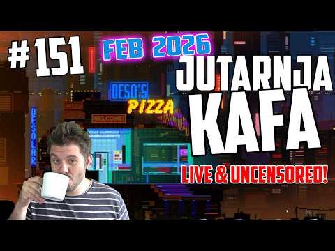 ☕️JUTARNJA KAFA (No.151- Feb.2026): Gajbotron paket GAMING/TECH/INDUSTRY NOVOSTI