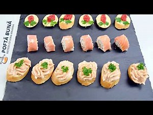 3 retete de aperitive rapide cu peste