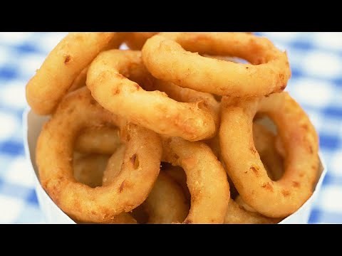 🍤 Beignets de Calamar Frits au Citron – Un En-Cas Croustillant et Savoureux