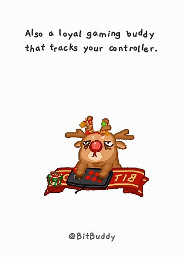 Here is your loyal gaming buddy #BitBuddy #steam #game #cartoon