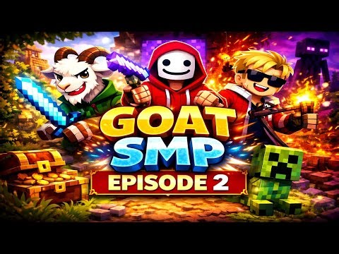 GOAT SMP EPISODE 2 #minecraft #like #subscribe