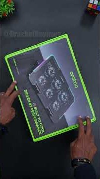 Oraimo Chilldock Unboxing - Laptop Cooler That Delivers!! 🤩 #aesthetic #pcgaming #tech #oraimo