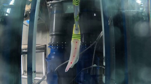 Robotic wing inspired by nature delivers leap in underwater stability