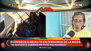 15K views · 265 reactions | Casos de estafas: Denuncian mismo modus operandi Estafaron a una abuelita, el dinero era un ahorro para comprar un marcapasos. ''Mi supuesto sobrino me pidió mis ahorros'' relató Doña María, la víctima.  c9n.com.py/envivo | C9N Paraguay | Facebook