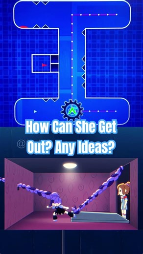LILY IS TRAPPED. HOW TO ESCAPE? - POPPY PLAYTIME 5 (@fash) | GEOMETRY DASH BEAT SYNC