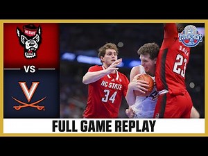 NC State vs. Virginia Full Game Replay | 2024 ACC Men’s Basketball Tournament