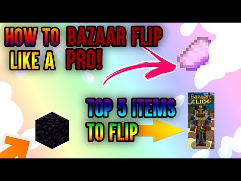 Top 5 Items to Bazaar Flip - Hypixel Skyblock