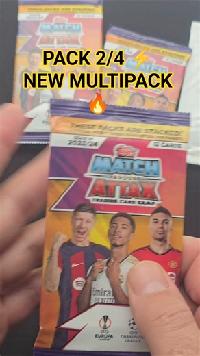 Pack 2/4 — New MULTIPACK! Match Attax 23/24 ⚡️🔥