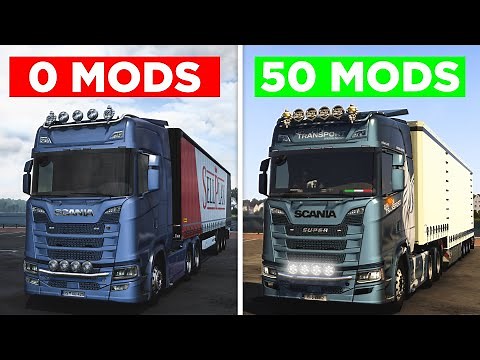 Playing WITH Mods vs NO Mods in ETS2