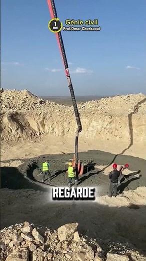 Wind turbine foundation 🤯 a giant underground framework #shorts