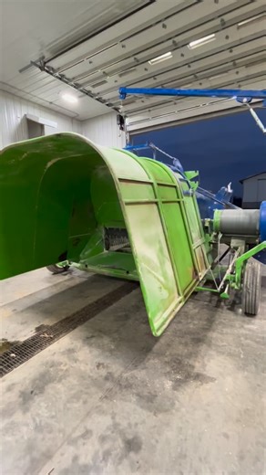 Putting the tunnel extension back on the T7170 Ag bagger! #dairy #dairyfarming #farmer #familyfarm #life #farm #family | FarminwithTrev
