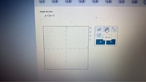 Graph the line:y   2x = 5... | Filo