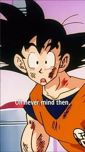 Goku’s Still Scared Of Needles😂