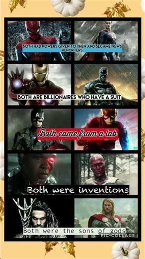Marvel vs DC Superheroes 🤯🔥 | 5 Amazing Similarities You Never Noticed! #Shorts