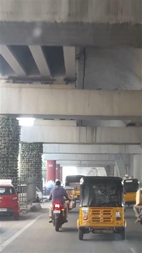 metro fly over bridge at hyd