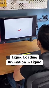 39K views · 342 reactions | Liquid Loading Animation in Figma by Harshil Designer #figma | Artistry Media Ui & Ux Tips | Facebook