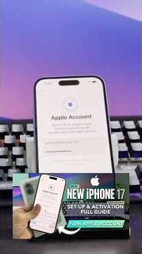 Best way to setup your new iPhone 17 ❤️