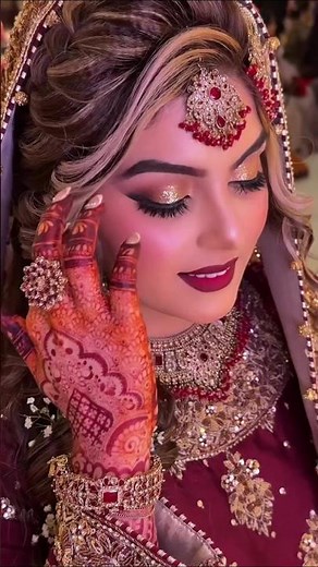 Kashees Viral Look 2025 💖🔥 | Trending Makeup & Hairstyle Inspiration 👰#makeup #shorts #kashees