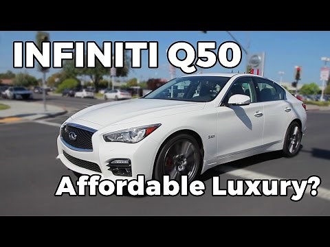 2017 Infiniti Q50 Sport 3.0t In Depth Review | DGDG.COM
