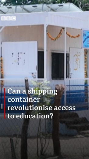 5.7K views · 40 reactions | Can a shipping container in a remote wildlife sanctuary in India revolutionise education for the children who live there?  How going to school can change lives: https://bbc.in/3UZ5VrD | BBC World Service | Facebook