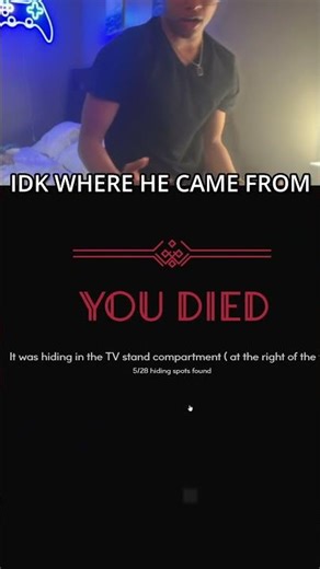 He Just Appeared… and Totonic LOST IT 😂💀 #horrorgaming