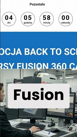 Promocja na szkolenia Fusion CAM