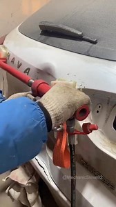 Panel repair without disassembly #shorts #restoration #mechanicsteve | Stanley Mark | Facebook